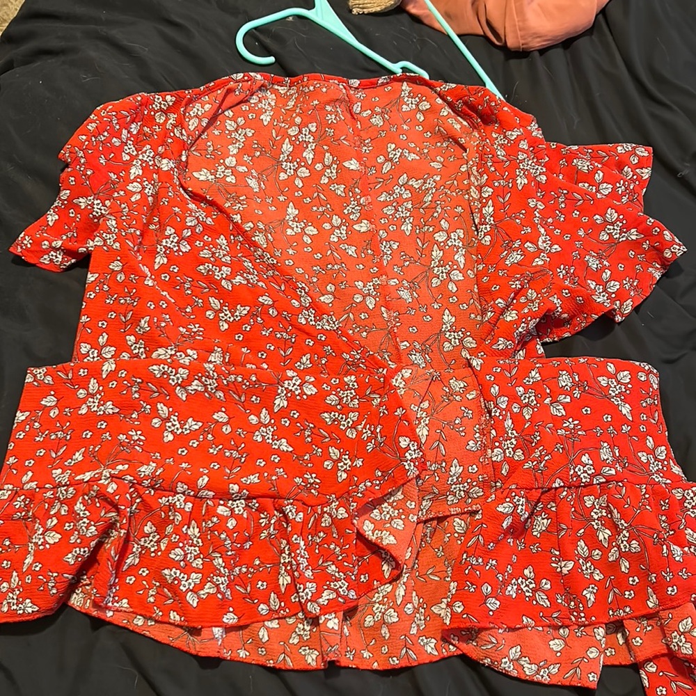 Kimono floral dress